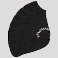 Kit de Meias Cano Curto Fila Lisa com 9 Pares - Adulto PRETO