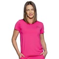 Camiseta Run More Luas - Feminina ROSA/PRETO