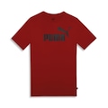 Camiseta Puma Essentials Ess Logo Tee B - Infantil VERMELHO