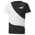 Camiseta Puma Power Cat - Infantil PRETO