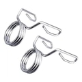 Kit Presilhas de Halteres Barra Olímpica Pel-04Ch Pelegrin Mola Cromada com 2 Unidades NAO SE APLICA