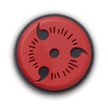 Jibbitz Crocs Naruto Símbolo BRANCO