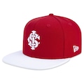 Boné Aba Reta New Era 9Fifty Orig.Fit Internacional Futebol - Snapback - Adulto VERMELHO