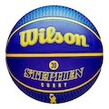 Bola de Basquete Wilson Nba Outdoor Curry AZUL/AMARELO