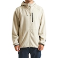 Blusão de Moletom com Capuz Especial Hurley Cabrillo Heat Full Zip - Masculino BEGE