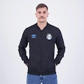 Jaqueta do Grêmio 2024 Umbro Hino - Masculina PRETO