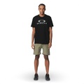 Camiseta Oakley O-Bark Ss Tee - Masculina PRETO/CINZA/BRANCO