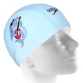 Touca de Natação Speedo Fun Cap Tubarão Infantil AZUL