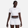 Camiseta Nike Pro Dri-Fit Cropped - Feminina BRANCO