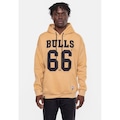 Blusão De Moletom NBA Number Twil Chicago Bulls - Masculino BEGE