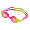 Óculos de Natação Poker Jr Nimos Ultra - Infantil Rosa/Verde