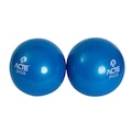 Par de Bolas Tonificadoras Acte Sports com Peso de 3Kg T57 AZUL