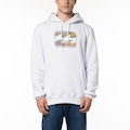Blusão de Moletom com Capuz Billabong Crayon Wave 305G Wt24 - Masculino BRANCO