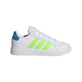 Tênis Infantil adidas Grand Court 2.0 K Branco/Verde Cla