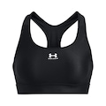 Top Under Armour Sem Bojo Heatgear Mid - Feminino PRETO