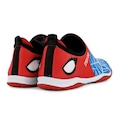 Chuteira Futsal Dray Marvel Original Slip On Sem Cadarço - Infantil AZUL ESC/VERMELHO