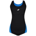 Maiô Hammerhead Helanca Especial com Detalhe - Feminino PRETO/AZUL