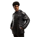 Jaqueta com Capuz Olympikus Puffer - Masculina PRETO