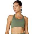 Top Fitness Alto Giro Essential - Feminino VERDE ESCURO