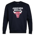 Blusão De Moletom New Era Chicago Bulls Core - Masculino PRETO