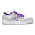 Tênis New Balance 480 Low Unissex CINZA/ROXO