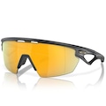 Óculos de Sol Unissex Oakley Sphaera Matte Carbon Prizm 24K Polarized PRETO