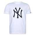 Camiseta New Era New York Yankees Logo - Masculina BRANCO