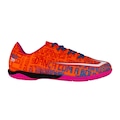 Chuteira Futsal Topper Resenha - Adulto LARANJA/ROSA