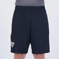 Bermuda do São Paulo Braziline Oxygene - Masculina PRETO
