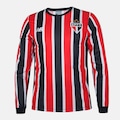 Camisa 2 do São Paulo Manga Longa 2024 New Balance - Masculina VERMELHO