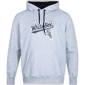Blusão de Moletom com Capuz New Era Fechado Chicago White Sox Club House - Masculino CINZA MESCLA