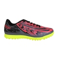 Chuteira Society Topper  Strike V - Adulto CINZA/ROSA
