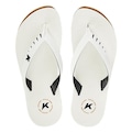 Chinelo Kenner Red Pro - Unissex BRANCO/PRETO