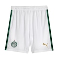 Shorts do Palmeiras Puma Torcedor Home - Masculino BRANCO/VERDE