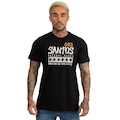 Camiseta do Santos Surf Center Oficial Classic - Masculina PRETO