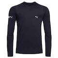 Camiseta Puma Manga Longa Proteção Solar Uv50+ - Infantil PRETO