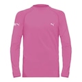 Camiseta Puma Manga Longa Proteção Solar Uv50+ - Infantil ROSA CLARO