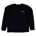 Camiseta Oakley Manga Longa Bark Crew - Masculina PRETO