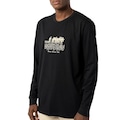 Camiseta Manga Longa Lost Spider - Masculina PRETO