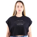 Blusa Cropped Colcci 00912 Preta - Feminina PRETO