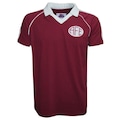 Camiseta Ferroviária-Sp 1985 Liga Retro - Masculina VINHO/VERMELHO
