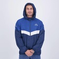 Jaqueta com Capuz Kappa Corta Vento Marry - Masculina AZUL ESCURO