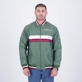 Jaqueta com Capuz Kappa Bomber - Masculina VERDE