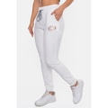 Calça Ecko Moletom Zip Off - Masculina OFF WHITE