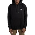 Blusão de Moletom com Capuz Mcd Canguru Espada Wt24 Masculino Preto PRETO
