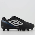 Chuteira de Campo Infantil Umbro Adamant Top Speed PRETO