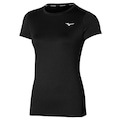 Camiseta Mizuno Impulse Core - Feminina PRETO/CINZA