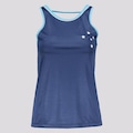 Camiseta Regata Cruzeiro Heavenly Braziline - Feminina AZUL ESCURO