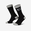 Meia Nike Everyday Essentials - 2 Pares - Unissex CINZA CLA/LARANJ CLA