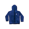 Jaqueta Corta Vento Wss Brasil Reversa - Infantil AZUL
